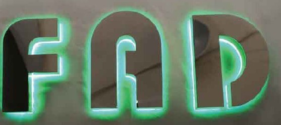深度解析不锈钢发光字和不锈钢字使用的材质